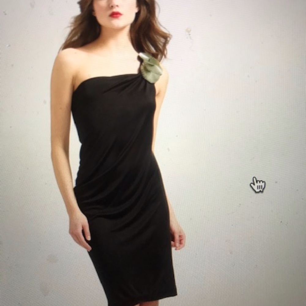 Tory Burch Ikela Silk Black Cocktail Dress